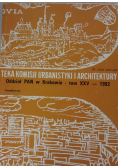 Teka Komisji Urbanistyki I Architektury tom XXV