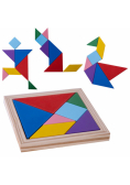 Układanka drewniana - Tangram