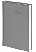 Kalendarz 2023 B5 Dzienny Vivella szary