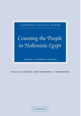 Counting the People in Hellenistic Egypt