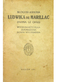 Błogosławiona Ludwika De Marillac 1931 r.