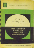 Boje 1 Armii WP w obszarze Warszawy