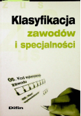 Klasyfikacja zawodów i specjalności