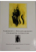 Narodowy i ponadnarodowy charakter literatury