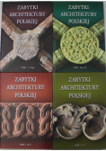 Zabytki Architektury Polskiej  Tom od 1 do 4