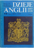 Dzieje Anglii 1485-1939 tom II