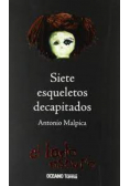 Siete esqueletos decapitados