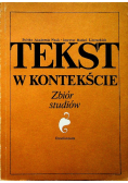Tekst w kontekście Zbiór studiów