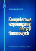 Komputerowe wspomagania decyzji finansowych