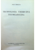 Technologia chemiczna nieorganiczna