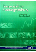 Finanse publiczne a wzrost gospodarczy