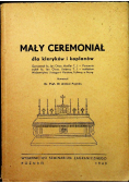 Mały ceremoniał dla kleryków i kapłanów 1949 r.
