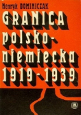 Granica polsko niemiecka 1919 1939