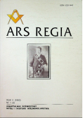 Ars Regia Nr 1 rok II 1993