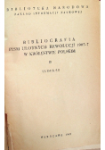 Bibliografia pism ulotnych rewolucji 1905 7 w królestwie polskim