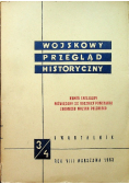 Wojskowy przegląd historyczny Rok VIII Nr 3 / 4