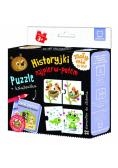 Historyjki najpierw-potem. Puzzle + książeczka