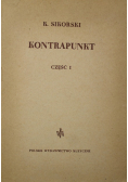 Kontrapunkt część I