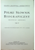 Polski słownik Biograficzny Tom IV reprint z 1938 r