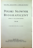 Polski Słownik Biograficzny Tom III reprint z 1937 r