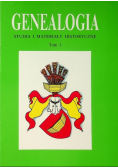 Genealogia studia i materiały historyczne Tom 3