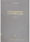 Stolarstwo budowlane Część II