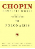 Chopin Complete works VIII Polonaises
