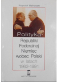 Polityka Republiki Federalnej Niemiec wobec Polski w latach 1982 - 1991
