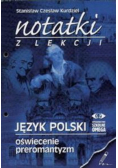 Notatki z lekcji oświecenie