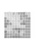 Panel dekoracyjny srebrny 30x30cm