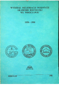 Wydział melioracji wodnych akademii rolniczej we Wrocławiu 1950 - 1990