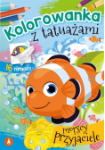 Kolorowanka z tatuażami. Morscy przyjaciele