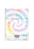 Brulion na spirali A4/80K kr New Batik FL (5szt)