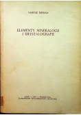 Elementy mineralogii i krystalografii