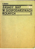 Zasady BHP w gospodarstwach rolnych