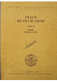 Prace muzeum ziemi Zeszyt 28 Prace Geologiczne
