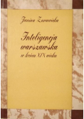Inteligencja warszawska w końcu XIX wieku