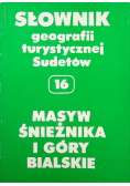 Słownik geografii turystycznej Sudetów 16 masyw śnieznika