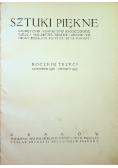 Sztuki piękne Rocznik trzeci 1926 1927