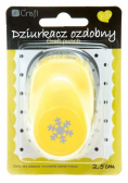 Dziurkacz ozdobny 2,5cm śnieżynka MIX