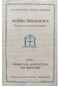 Summa Theologica Band 6 Wesen und Ausstattung des Menschen 1937 r.