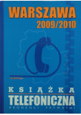 Książka telefoniczna Warszawa 2009/ 2010