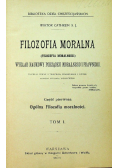 Filozofja moralna Tom I 1904 r