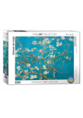 Puzzle 1000 Kwitnące drzewo migdałowca