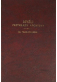 Myśli przykłady aforyzm