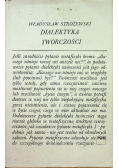 Dialektyka twórczości