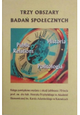 Trzy obszary badań społecznych