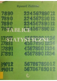 Tablice statystyczne