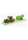 Traktor z opryskiwaczem