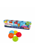 Ciasto - kubki 4+1 gratis masa plastyczna EASY